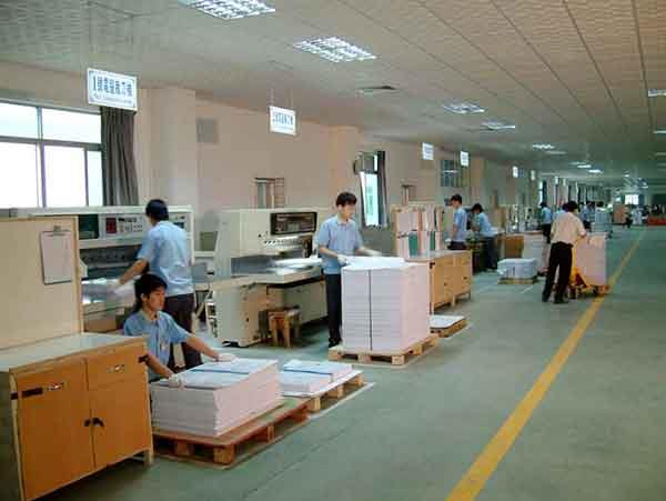 說明書裝訂，成型